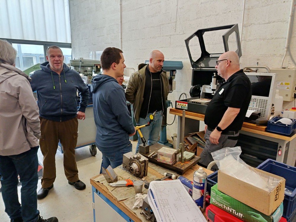 Visite de l&rsquo;atelier d&rsquo;usinage de l&rsquo;ENSMA